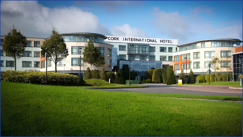 Picture of the Cork International Hotel on a sunny day