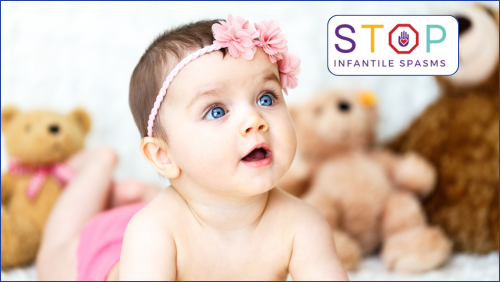 Baby and STOP logo in top RHS corner