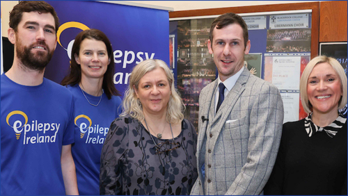 Epilepsy Ireland and FutureNeuro team at MMB Event 