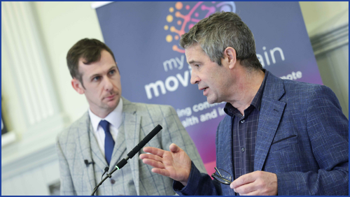 Michael McKillop and Pro Norman Delanty
