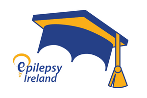 Image of mortar hat alongside Epilepsy Ireland logo