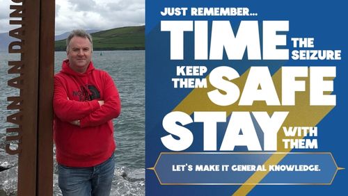Liam Maguire and Time, Safe, Stay logo