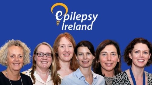 Some of the Epilepsy Ireland team of Community Resource Officers