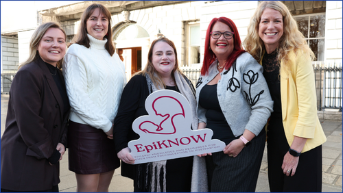 Group of women including EI volunteers who supported research