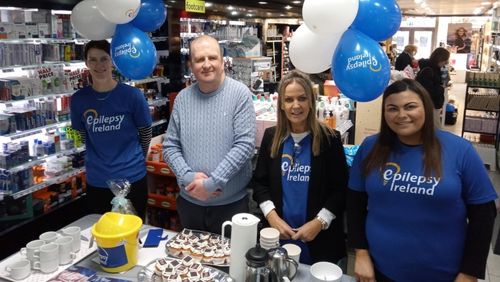 Epilepsy Ireland Volunteers pictured at an event they hosted - coffee morning