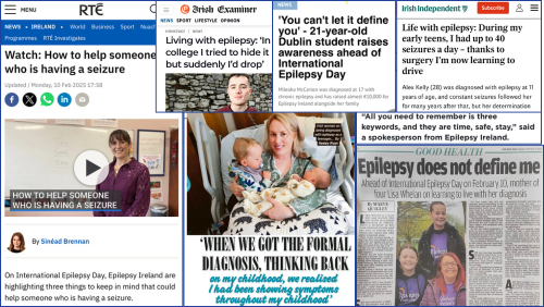 Media coverage of International Epilepsy Day in 2025