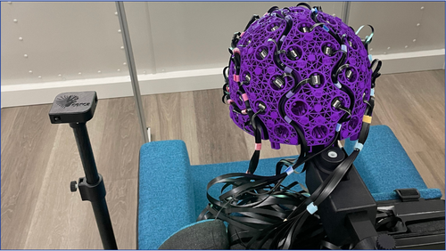 Picture of the MEG brain scanner