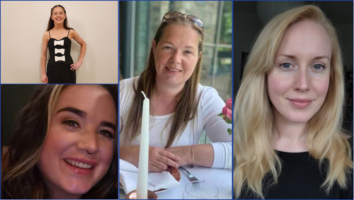 Shannon, Lauren, Serena and Julia