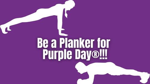 Two people planking