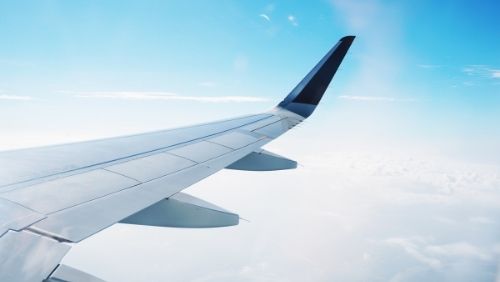 wing of a plane