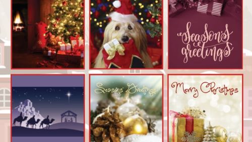 Xmas card images