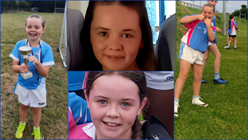 Collage of images of the late Zara Murphy
