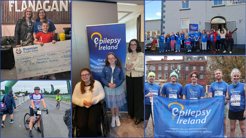 A collage of people who engaged with Epilepsy Ireland services 