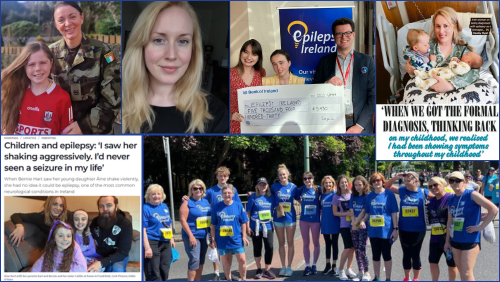 Collage of images showing each volunteer and their contributions to the work of EI. 