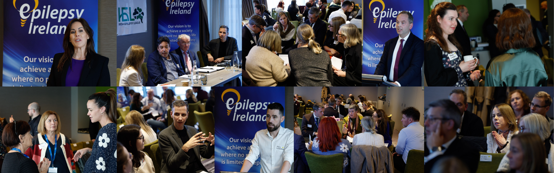 Collage of images from our event