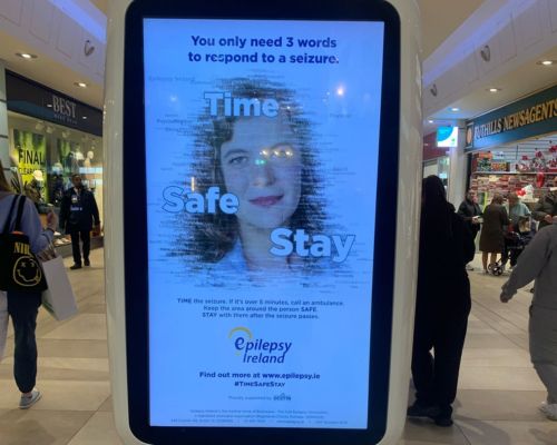 Advertisement in Liffey Valley