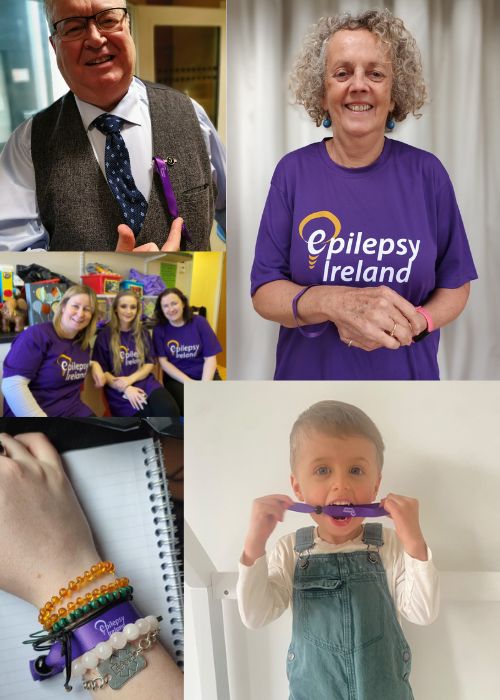 Purple Day supporters