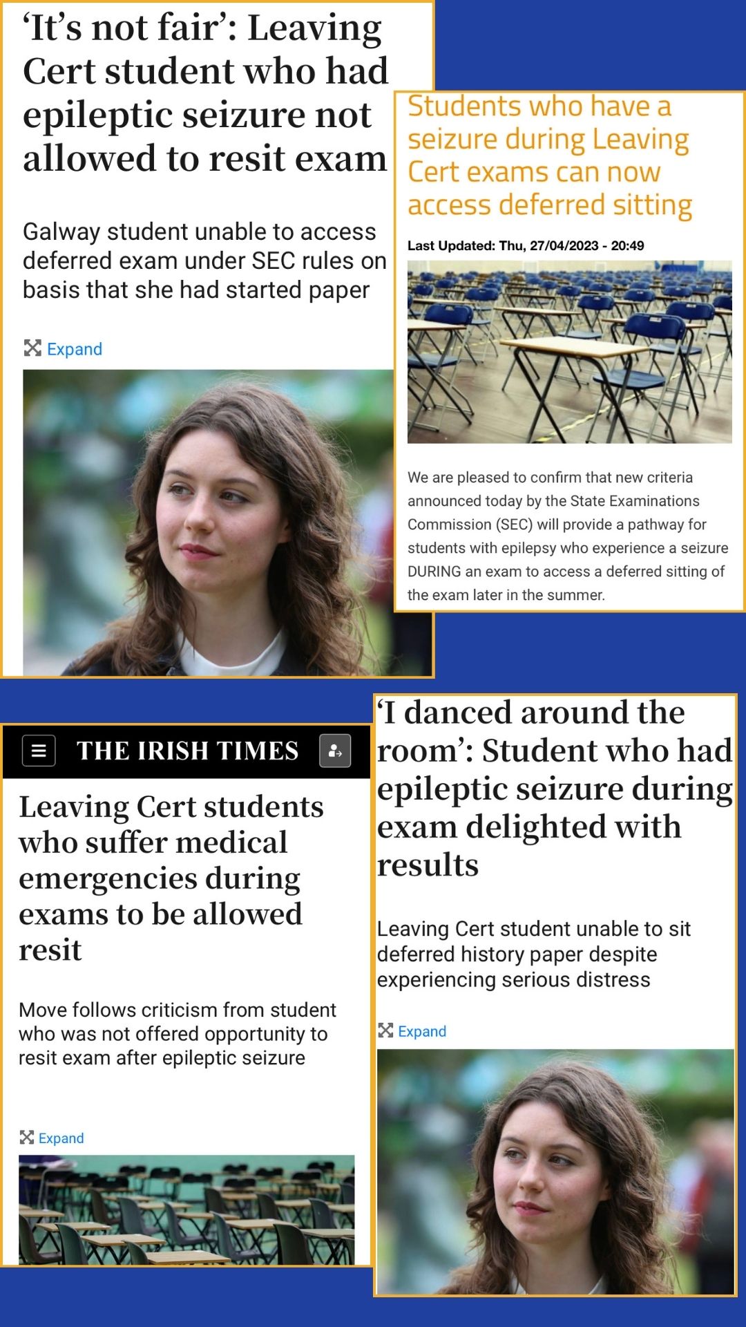 Coverage of Rachel's story