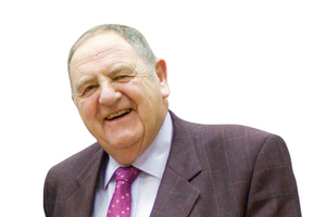 An image of the late Bernard Hughes