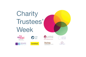 Charity Trustees' Week with logos of associated partners