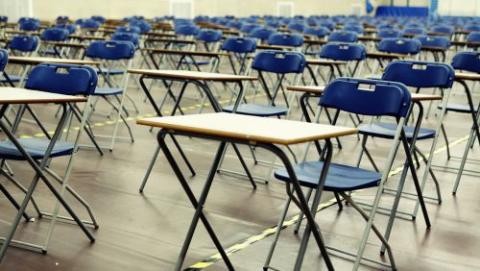 Empty Exam Hall