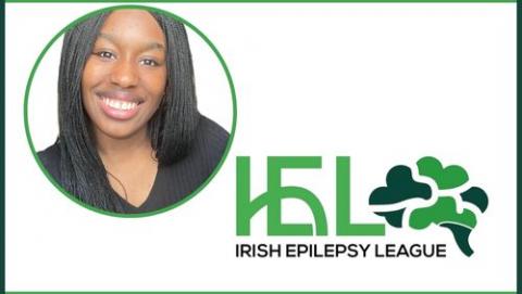 Isabel Azu and Irish Epilepsy League Logo