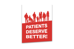 Patients Deserve Better Campaign logo