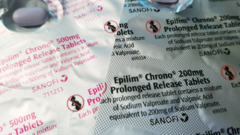 Sodium Valproate packaging