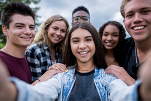 Young Adults selfie